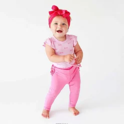 Posh Peanut Ruffled Bum Leggings New