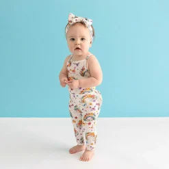 Posh Peanut Ruffled Bum Leggings Outlet