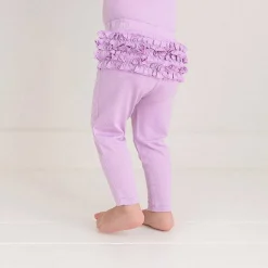 Posh Peanut Ruffled Bum Leggings New