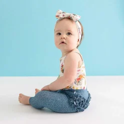 Posh Peanut Ruffled Bum Leggings Cheap