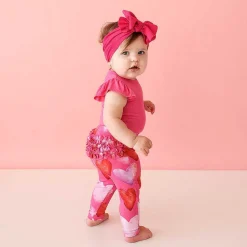 Posh Peanut Ruffled Bum Leggings Clearance