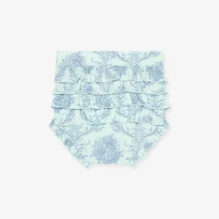 Posh Peanut Ruffled Cap Sleeve Peplum Ruffled Bummie Set Clearance