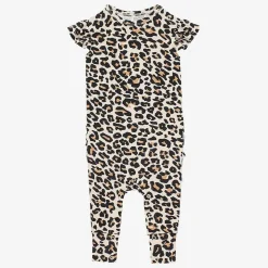 Posh Peanut Ruffled Cap Sleeve Romper Cheap