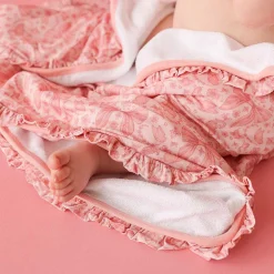 Posh Peanut Ruffled Hooded Towel Flash Sale
