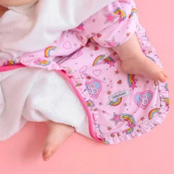 Posh Peanut Ruffled Hooded Towel Flash Sale