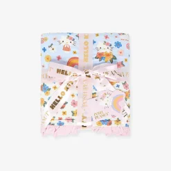 Posh Peanut Ruffled Luxe Patoo® Blanket Hot