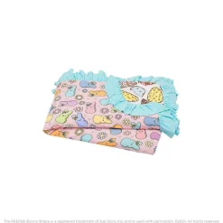 Posh Peanut Ruffled Luxe Patoo® Blanket Fashion