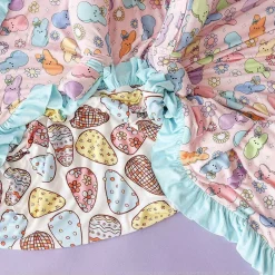 Posh Peanut Ruffled Luxe Patoo® Blanket Fashion