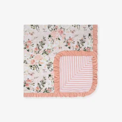 Posh Peanut Ruffled Luxe Patoo® Blanket Clearance