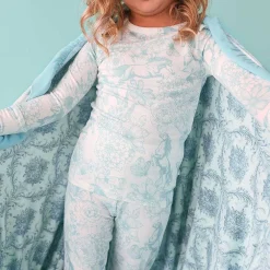 Posh Peanut Ruffled Luxe Patoo® Blanket Hot