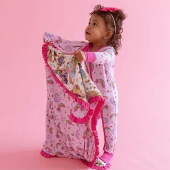 Posh Peanut Ruffled Luxette Patoo® Blanket Online