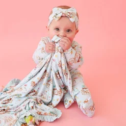 Posh Peanut Ruffled Luxette Patoo® Blanket Flash Sale