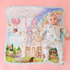 Posh Peanut Ruffled Luxette Patoo® Blanket Flash Sale
