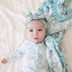 Posh Peanut Ruffled Luxette Patoo® Blanket Cheap