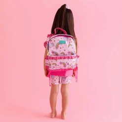Posh Peanut Ruffled Mini Backpack Cheap