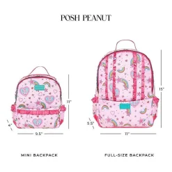 Posh Peanut Ruffled Mini Backpack Cheap