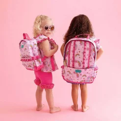 Posh Peanut Ruffled Mini Backpack Cheap