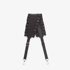 Posh Peanut Ruffled Shoulder Strap Online