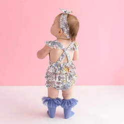 Posh Peanut Ruffled Strap Bubble Romper Discount