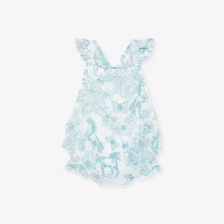 Posh Peanut Ruffled Strap Bubble Romper Online