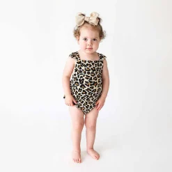 Posh Peanut Ruffled Strap Bubble Romper Flash Sale