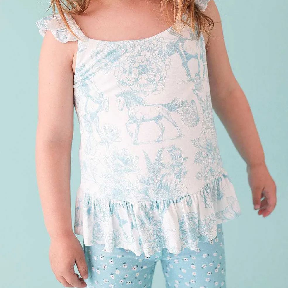 Posh Peanut Ruffled Tank Fashion