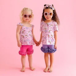 Posh Peanut Ruffled Tank Discount