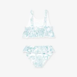 Posh Peanut Ruffled Tankini Two Piece Swimsuit Cheap