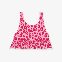 Posh Peanut Ruffled Tankini Two Piece Swimsuit Best Sale