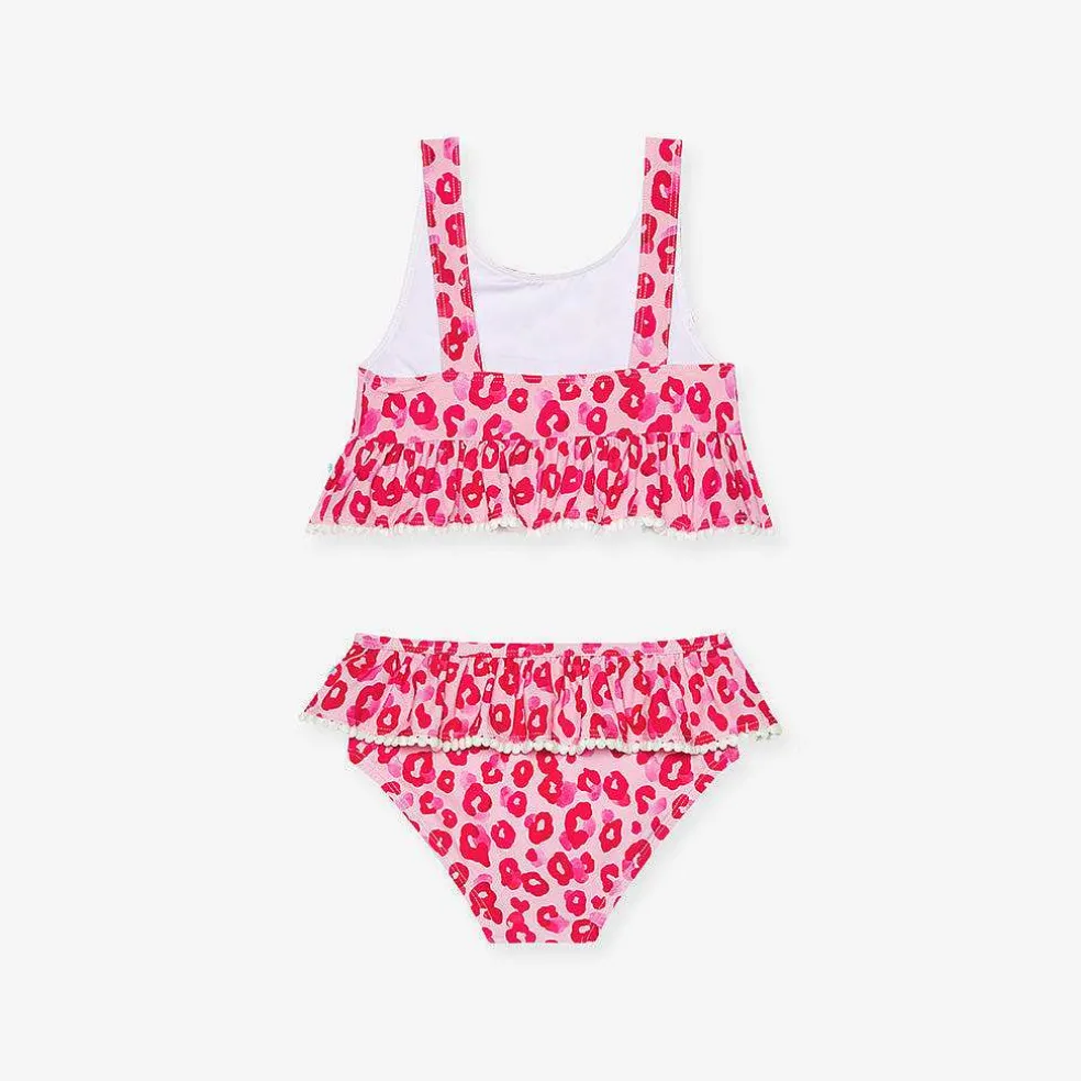 Posh Peanut Ruffled Tankini Two Piece Swimsuit Best Sale