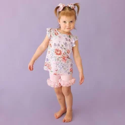 Posh Peanut Ruffled Tee Cheap