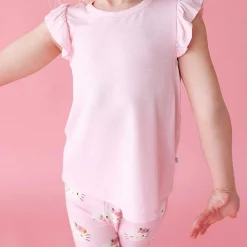 Posh Peanut Ruffled Tee Flash Sale