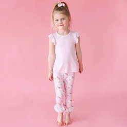 Posh Peanut Ruffled Tee Flash Sale