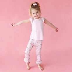 Posh Peanut Ruffled Tee Flash Sale