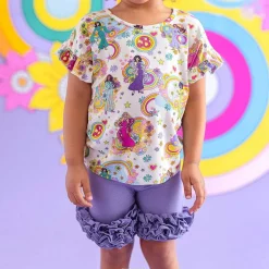 Posh Peanut Ruffled Tee Discount