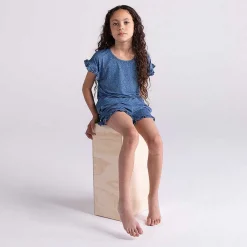 Posh Peanut Ruffled Tee Cheap