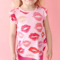 Posh Peanut Ruffled Tee Best Sale