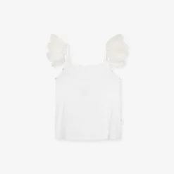 Posh Peanut Ruffled Tulle Cami Discount