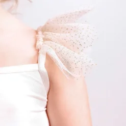 Posh Peanut Ruffled Tulle Cami Discount