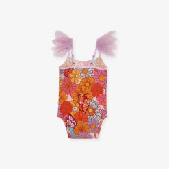 Posh Peanut Ruffled Tulle Sleeveless Bodysuit Store
