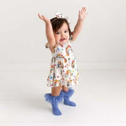 Posh Peanut Ruffled Twirl Bodysuit Dress Shop