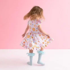 Posh Peanut Ruffled Twirl Dress Cheap