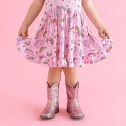 Posh Peanut Ruffled Twirl Dress Cheap