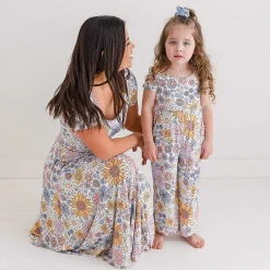 Posh Peanut Scoop Back Jumpsuit New
