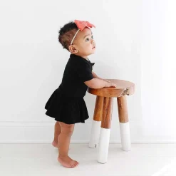 Posh Peanut Short Sleeve Henley Twirl Skirt Bodysuit Hot