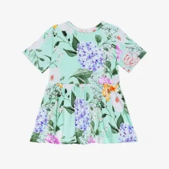 Posh Peanut Short Sleeve Peplum Ruffled Bummie Set Hot