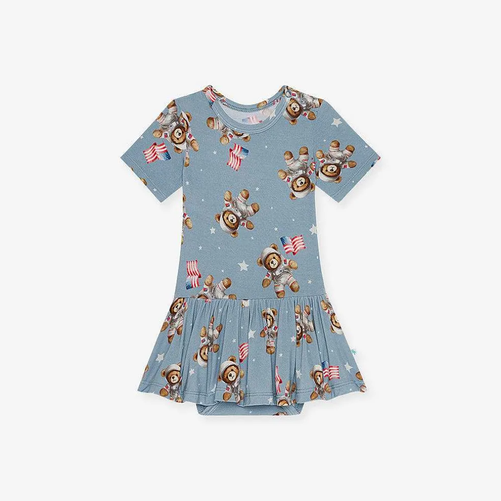 Posh Peanut Short Sleeve Twirl Skirt Bodysuit Dress Best