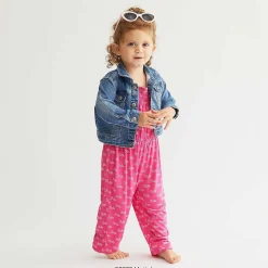 Posh Peanut Sleeveless Smocked Jumpsuit Best Sale