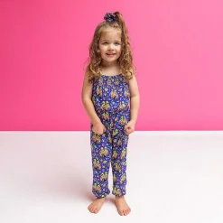 Posh Peanut Sleeveless Smocked Jumpsuit Store