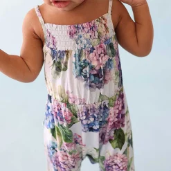 Posh Peanut Sleeveless Smocked Jumpsuit Cheap
